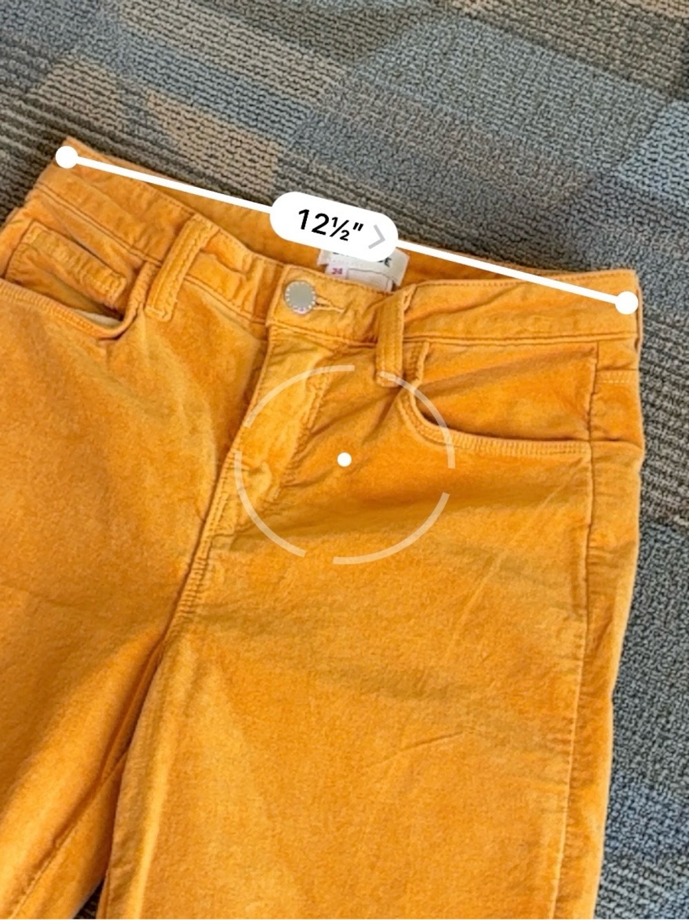 L'Agence‎ Pants Women's Size 24
Marty Yellow Boho Hippie Retro
Flared Raw Hem - Picture 5 of 8